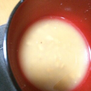 小松菜の納豆汁
